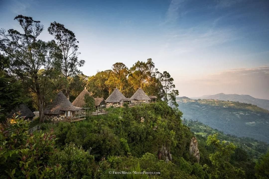 Dorze Lodge panoramic view
