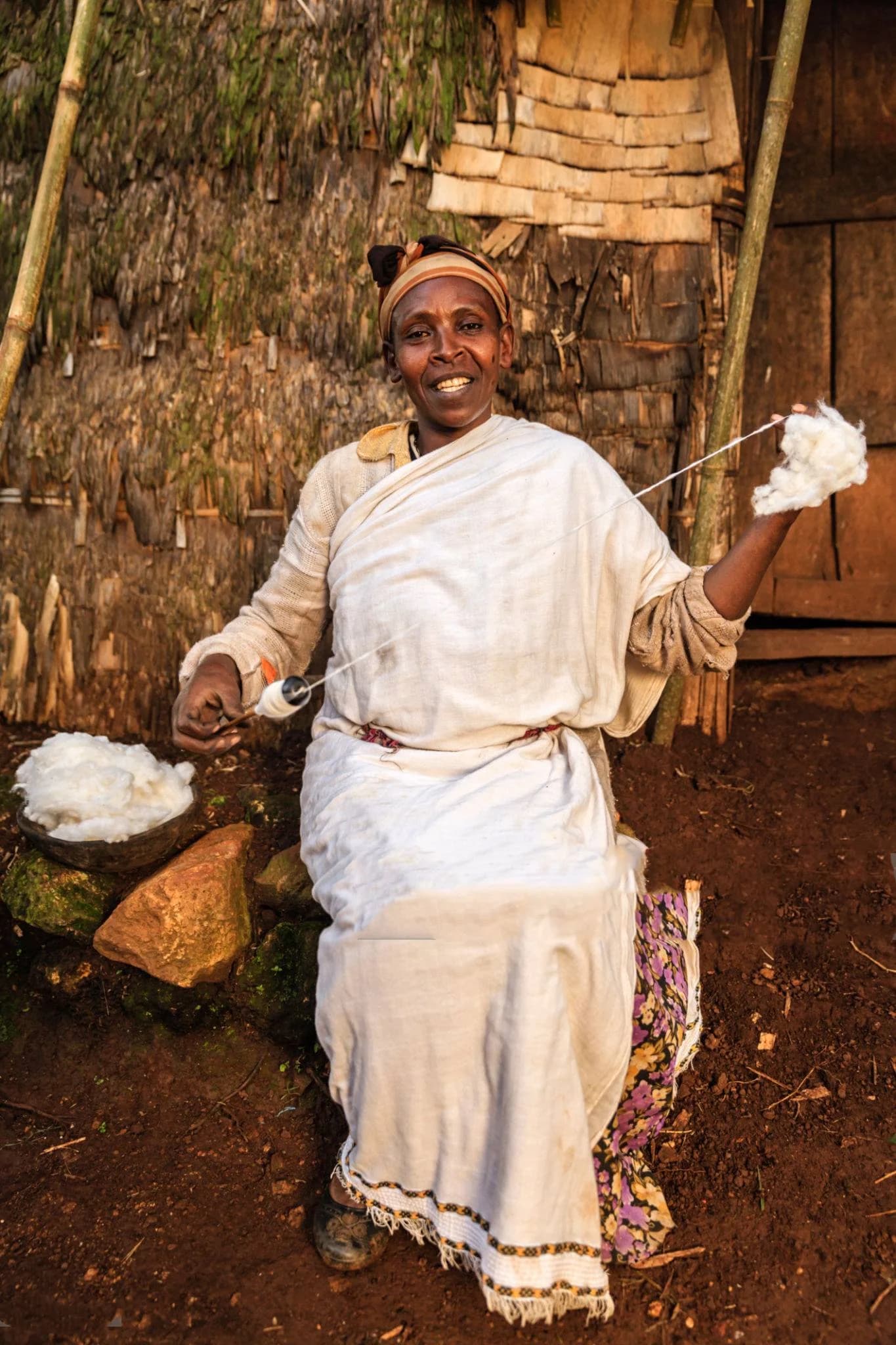 Weaving demonstration